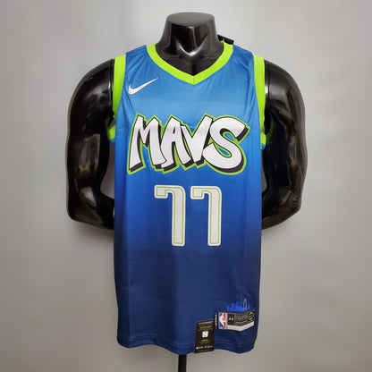 Camiseta Dallas Mavericks Camiseta "Blue Idol" Azul