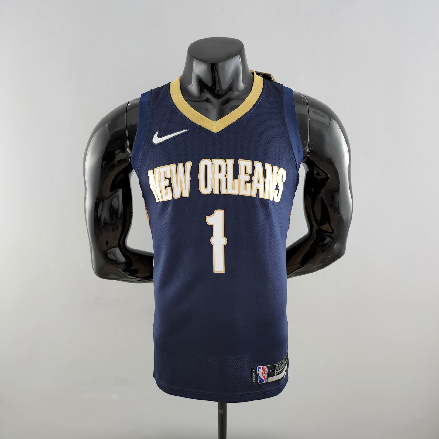 Camiseta New Orleans Pelicans Camiseta Azul Clásica