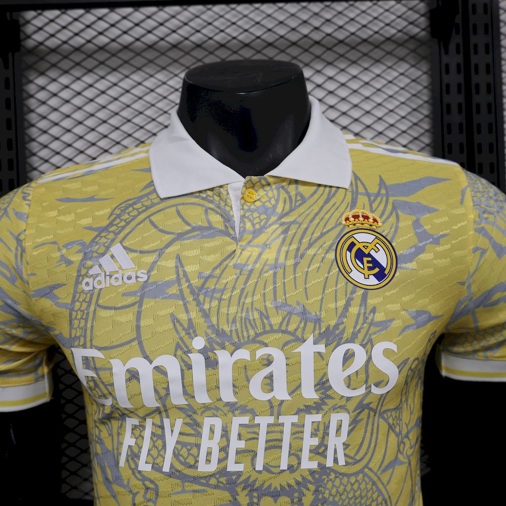 Camiseta Real Madrid Polo Beige 2025/26 Versión Jugador