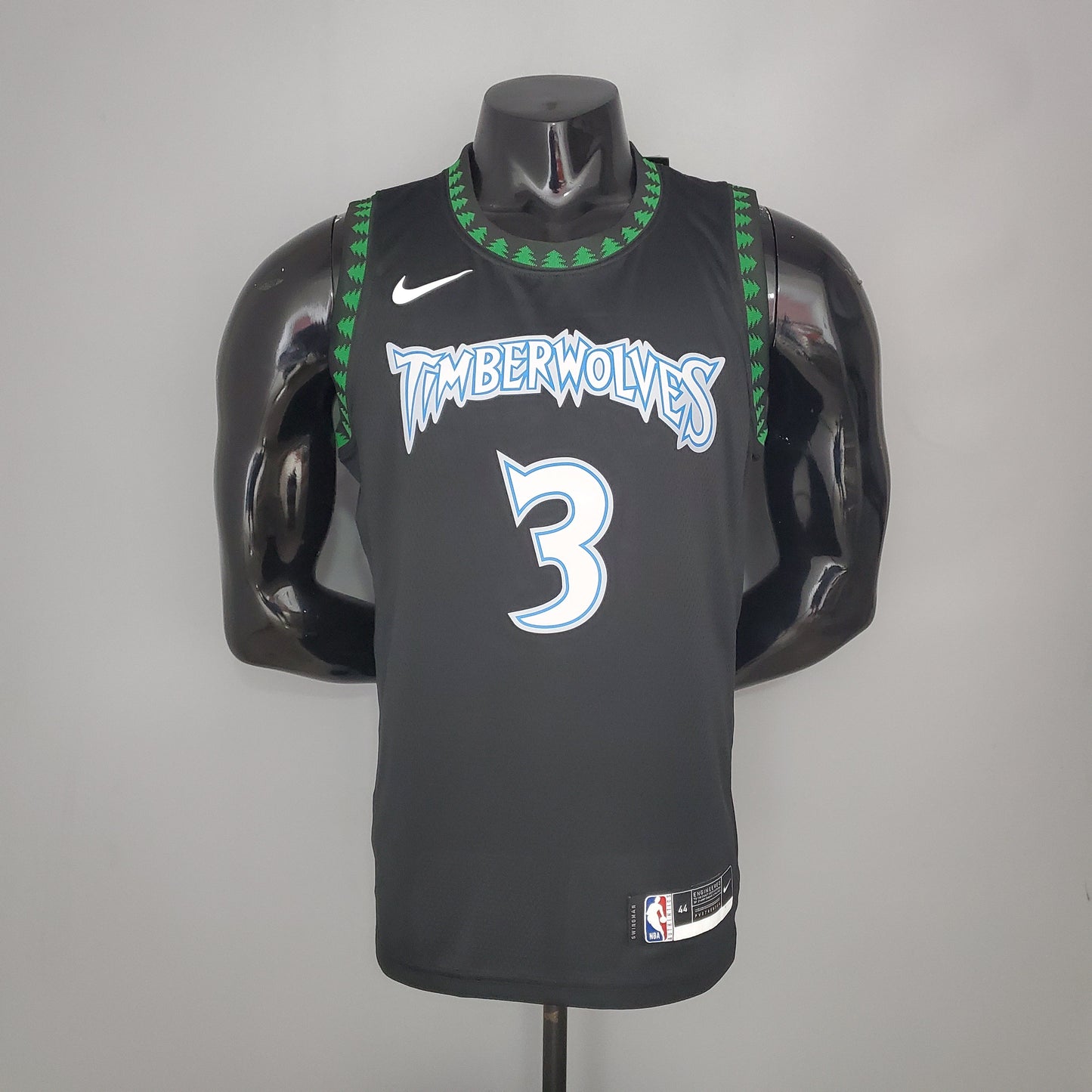 Camiseta Minnesota Timberwolves "Retro Edition" Negra