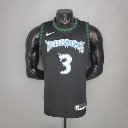Camiseta Minnesota Timberwolves "Retro Edition" Negra