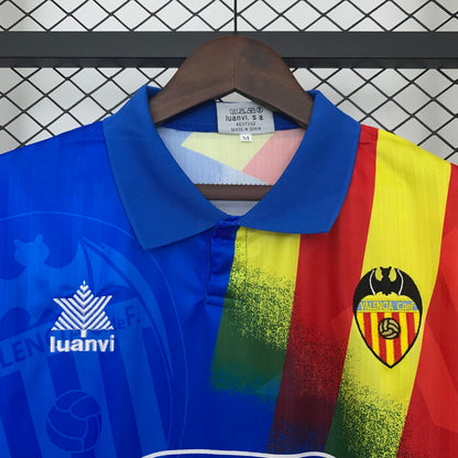 Camiseta Valencia CF Visita Retro 1995/96 Versión Fan
