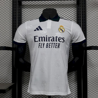 Camiseta Real Madrid Polo Blanco 2025/26 Versión Jugador