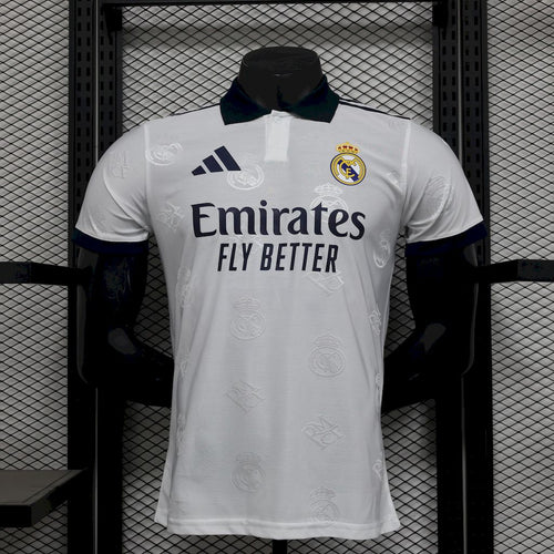 Camiseta Real Madrid Polo Blanco 2025/26 Versión Jugador