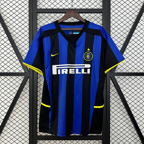 Camiseta Inter de Milán Local Retro 2002/03 Versión Fan