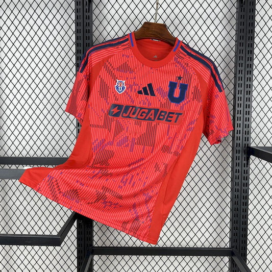 Camiseta Universidad de Chile Visita 2025 Versión Fan