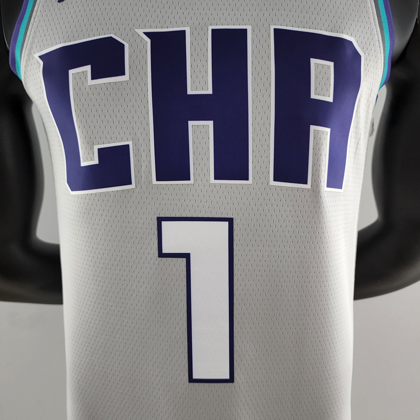 Camiseta Charlotte Hornets Camiseta Clásica Gris