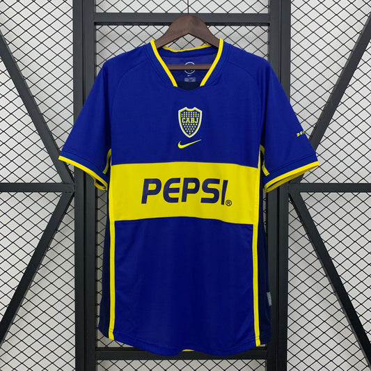 Camiseta Boca Juniors Local Retro 2002/03 Versión Fan
