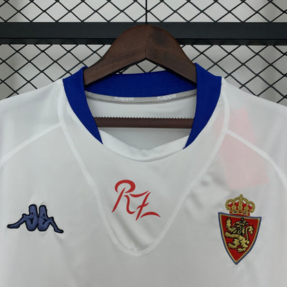 Camiseta Real Zaragoza Local Retro 2001/03 Versión Fan