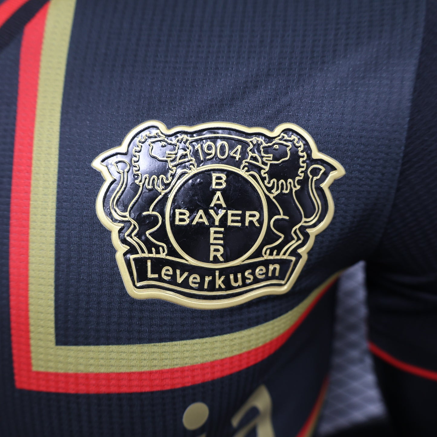 Camiseta Bayer 04 Leverkusen Edición Champions 2024/25 Versión Jugador