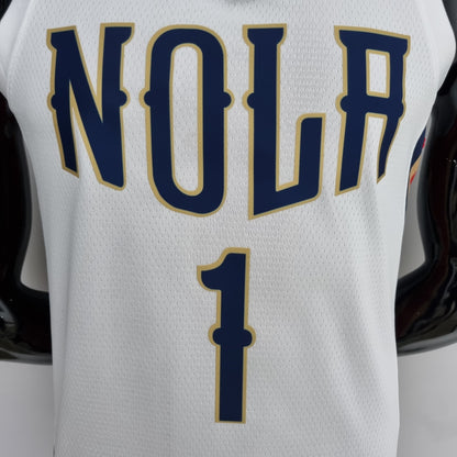 Camiseta New Orleans Pelicans "City Edition" Blanca