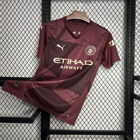 Camiseta Manchester City Tercera 2024/25 Versión Fan