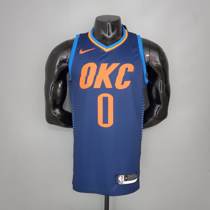 Camiseta Oklahoma City Thunder "Blue Stripes" Azul