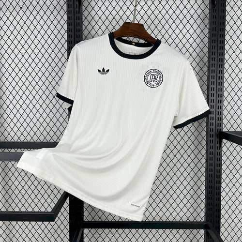 Camiseta Alemania 125 Aniversario Blanco 2025/26 Versión Fan