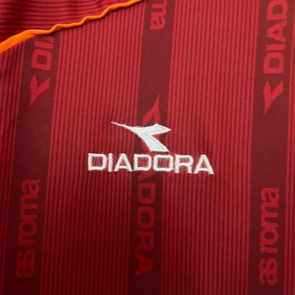 Camiseta AS Roma Local Retro 1999/00 Versión Fan