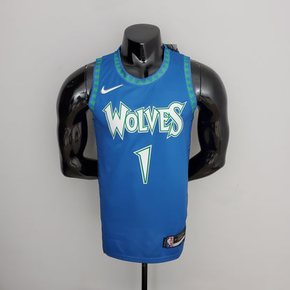 Camiseta Minnesota Timberwolves "City Edition" Azul