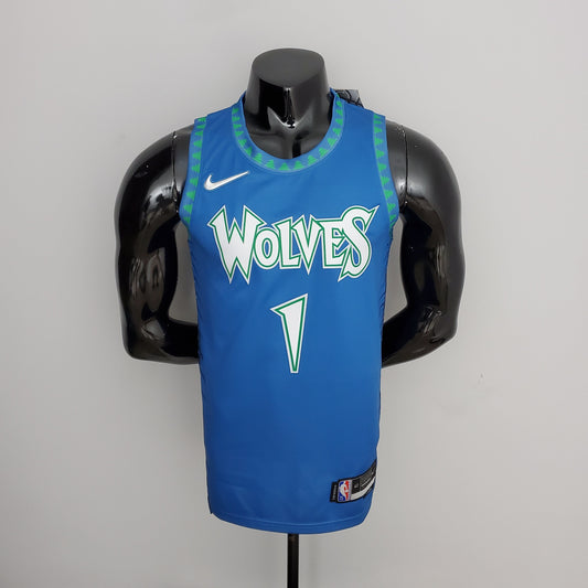 Camiseta Minnesota Timberwolves "City Edition" Azul