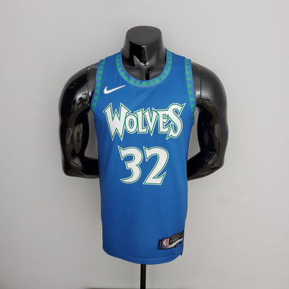 Camiseta Minnesota Timberwolves "City Edition" Azul