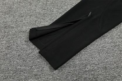 Buzo Completo Real Madrid Negro Morado