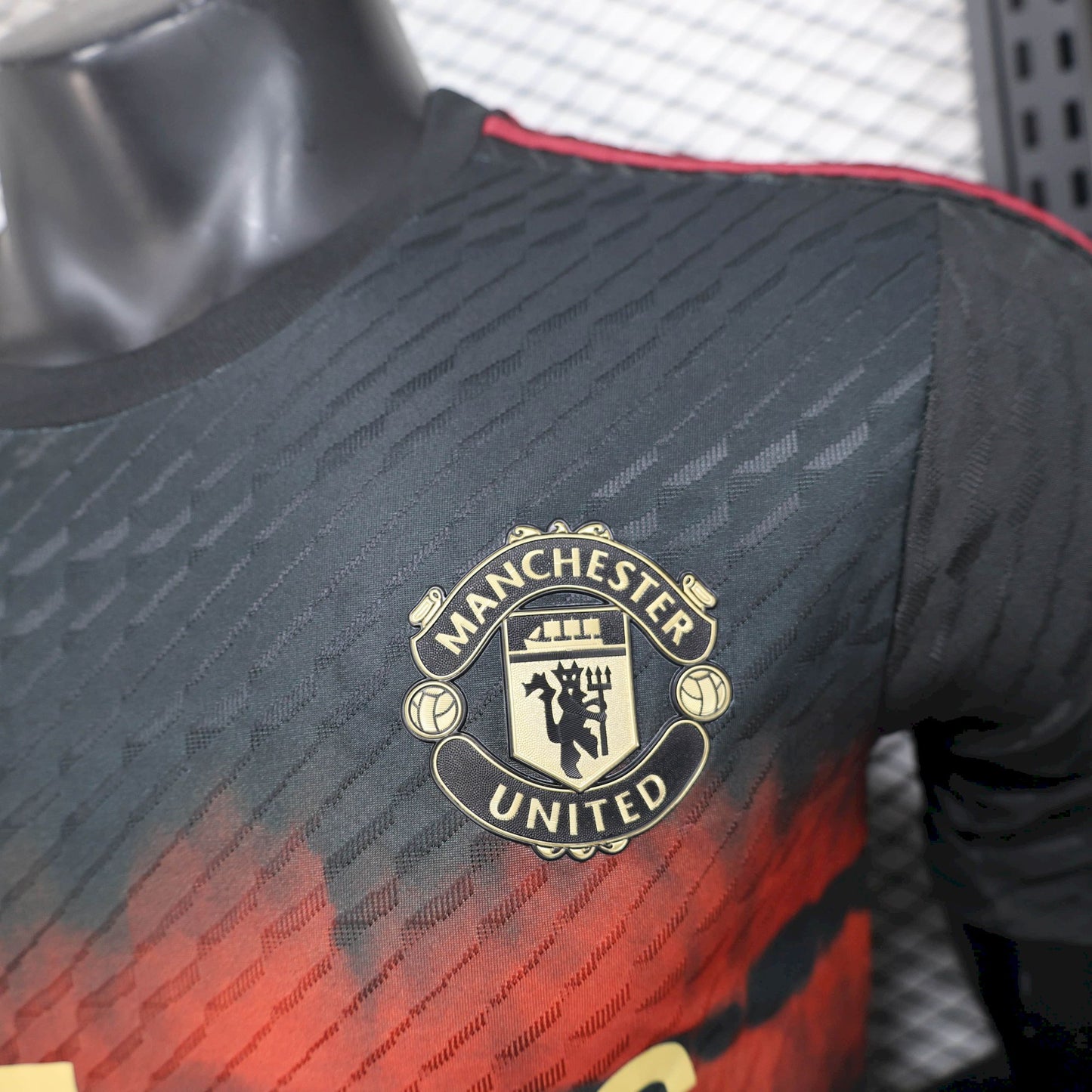 Camiseta Manchester United Edición Especial Negro 2025/26 Versión Jugador