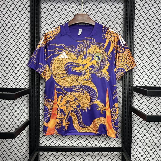 Camiseta Real Madrid Edición Especial "Dragón-Purpura" 2024/25 Versión Fan