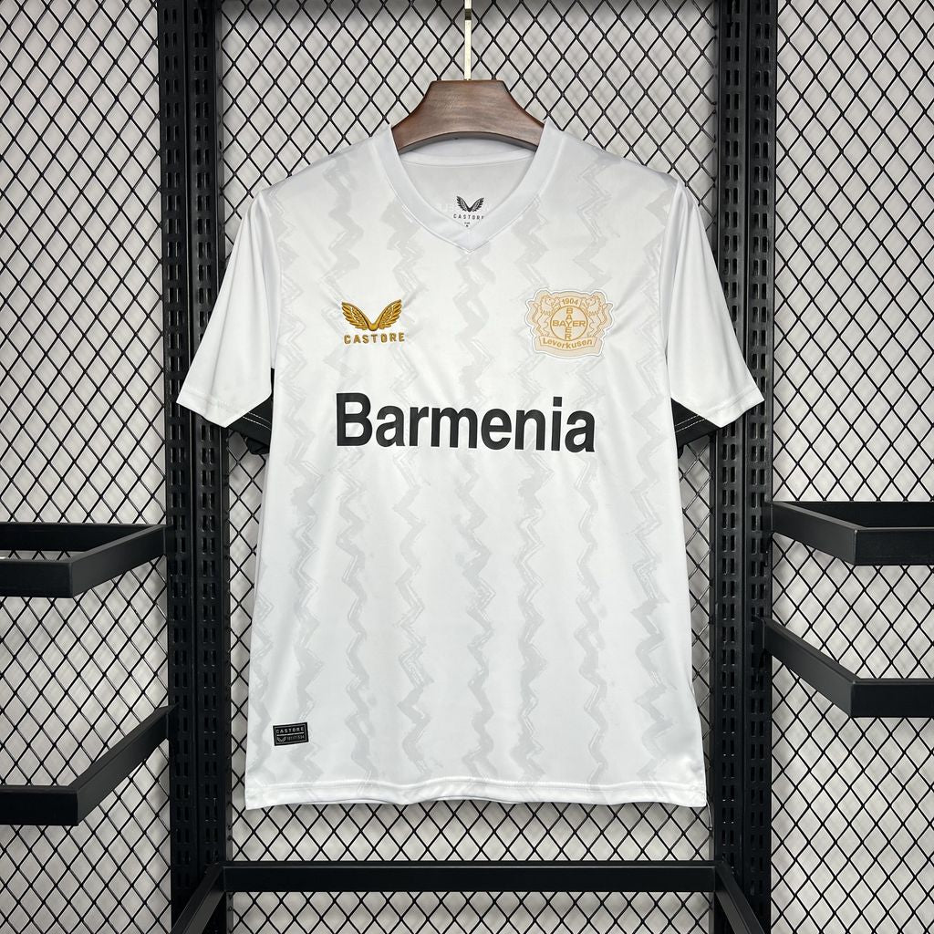 Camiseta Bayer 04 Leverkusen Visita 2024/25 Versión Fan