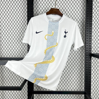 Camiseta Tottenham Hotspur Blanca 2025/26 Versión Fan