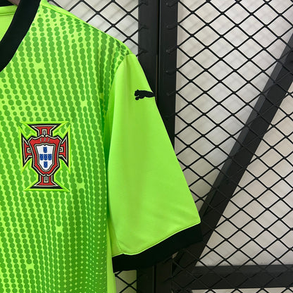 Camiseta Portugal Portero Verde 2025/26 Versión Fan