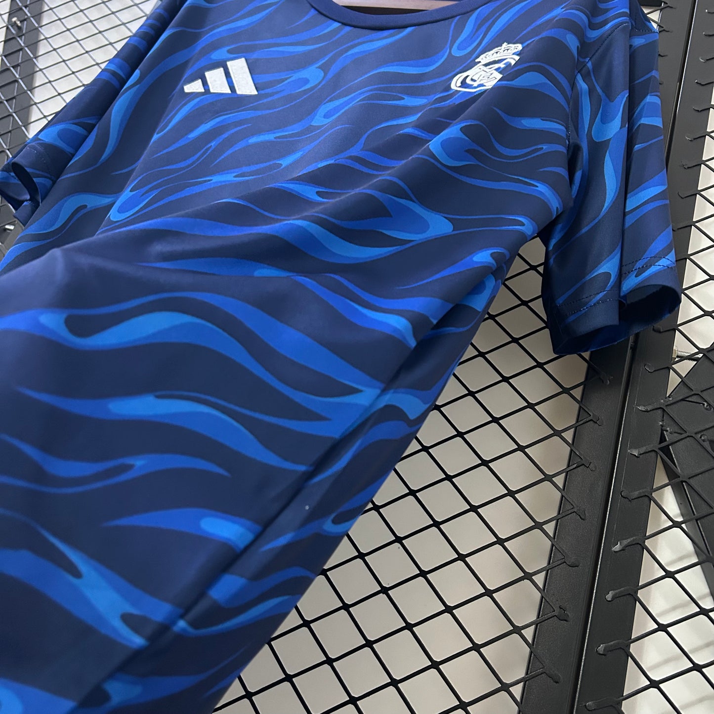 Camiseta Real Madrid Entrenamiento Azul 2025/26 Versión Fan