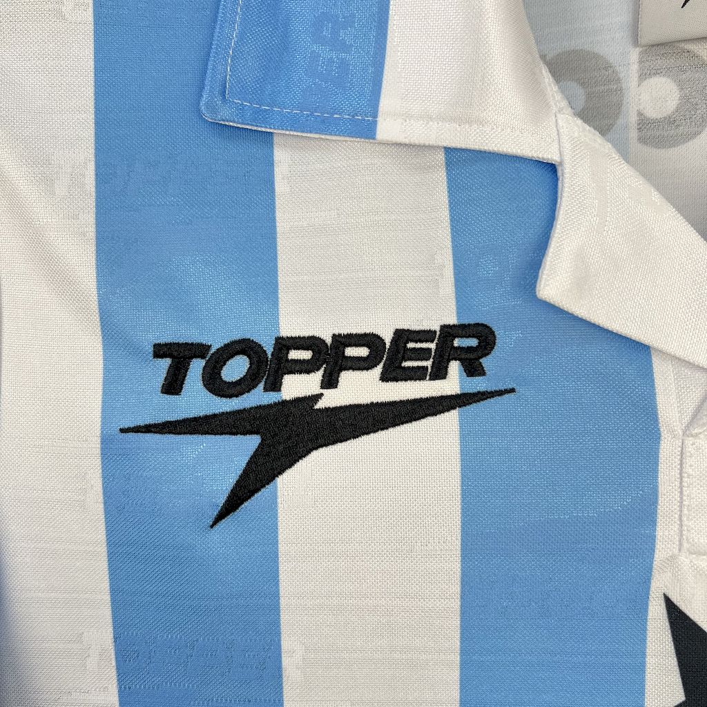Camiseta Racing Club Avellaneda Local Retro 1997/98 Versión Fan