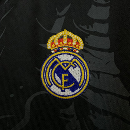 Camiseta Real Madrid Edición Black Dragon 2025/26 Versión Fan