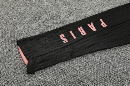 Buzo Completo PSG Negro Rosado Edición Jordan
