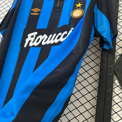 Camiseta Inter de Milán Retro 1992/94 Versión Fan