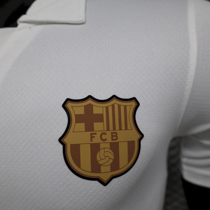 Camiseta FC Barcelona Lamine Yamal 304 Blanca 2024/25 Versión Jugador