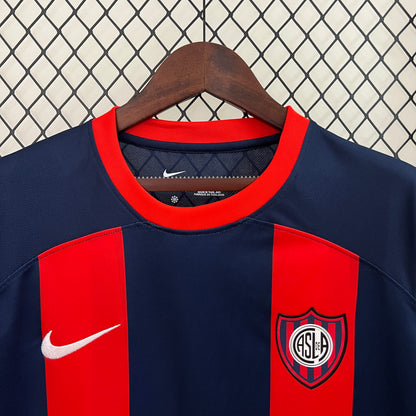 Camiseta San Lorenzo Local 2024 Versión Fan