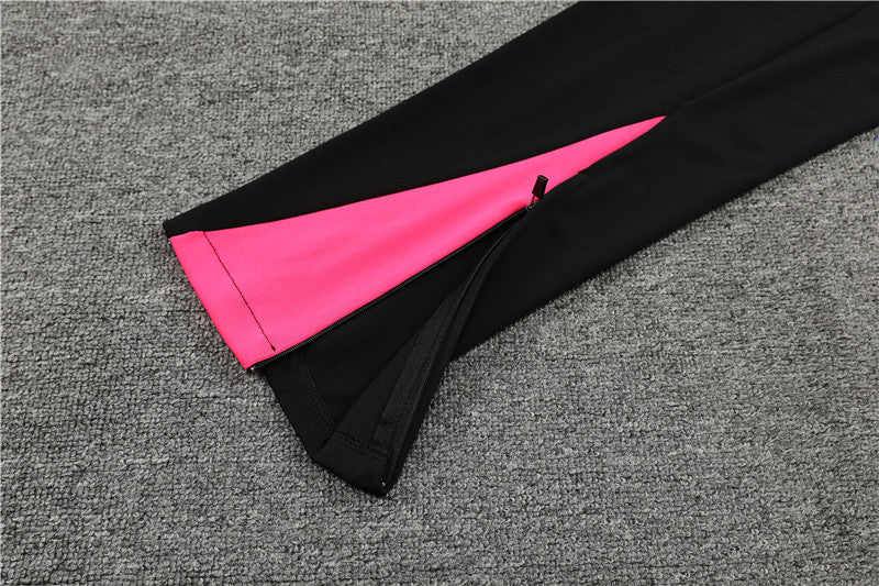 Buzo Completo Chelsea Negro Rosado