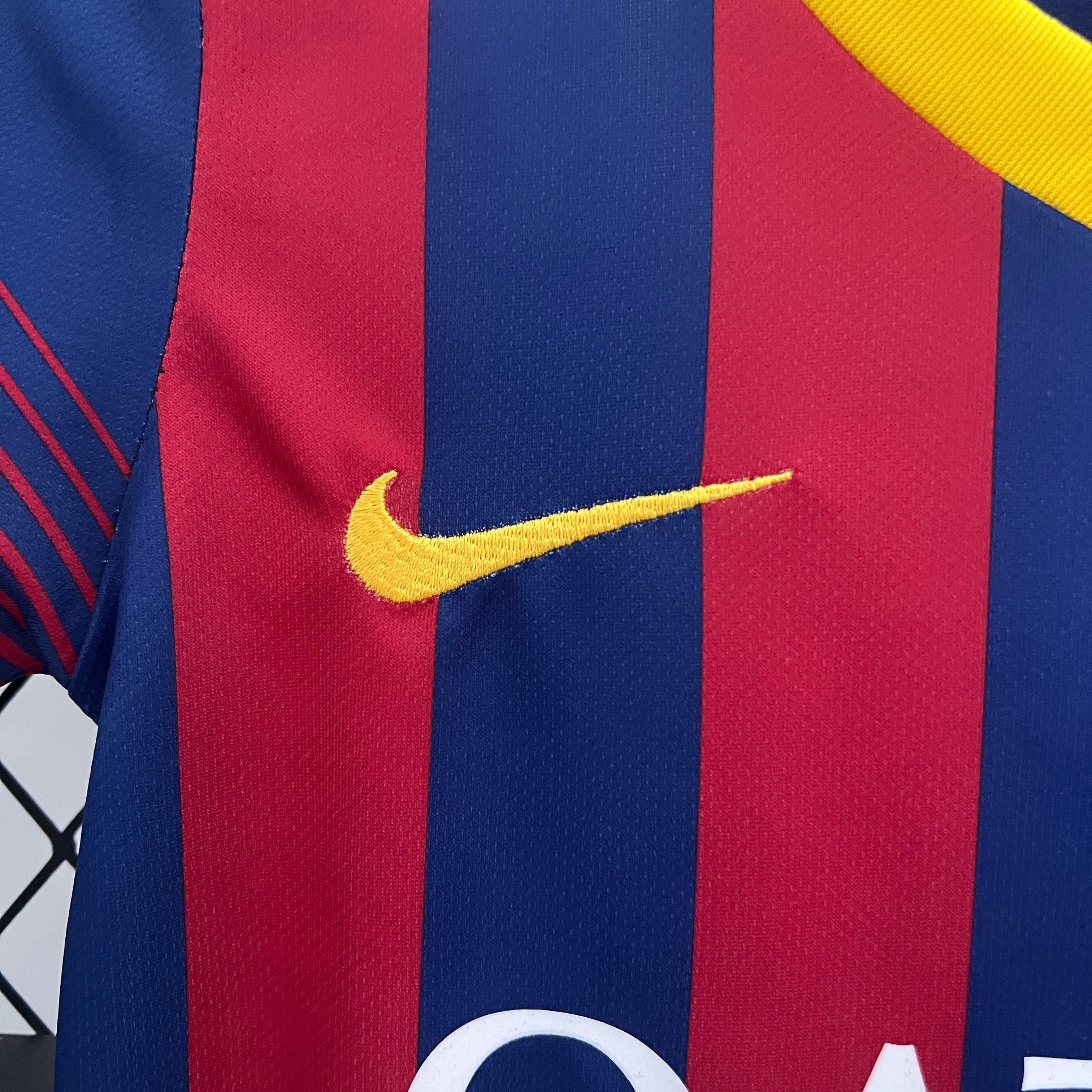 Barcelona Retro Kit Niños Local 2013/14