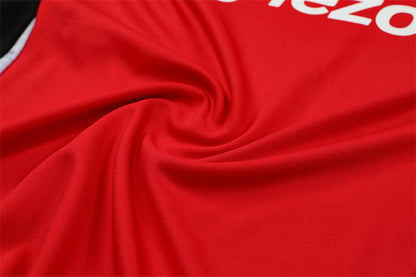 Buzo Completo Manchester United Rojo Negro