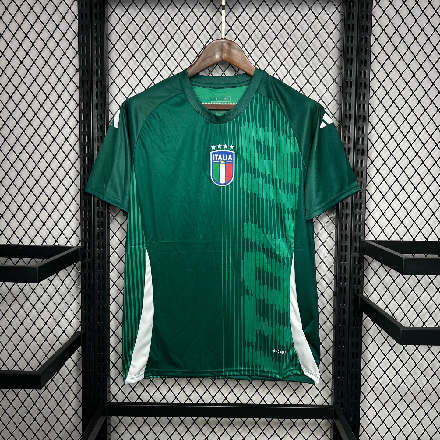 Camiseta Italia Pre Partido 2024 Versión Fan