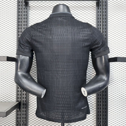 Camiseta Tottenham Hotspur Negra 2025/26 Versión Jugador