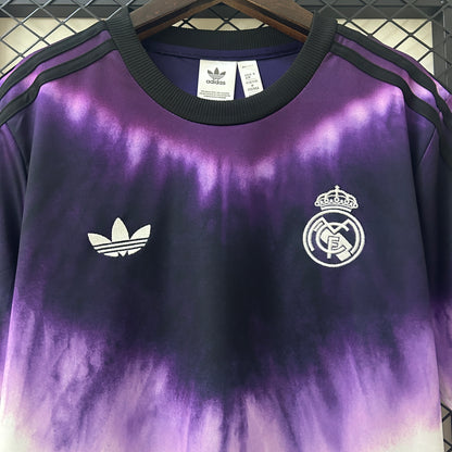 Camiseta Real Madrid Edición Especial Negro y Morado 2025/26 Versión Fan