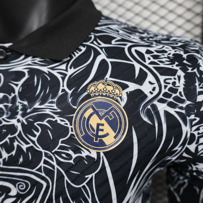 Camiseta Real Madrid "Yellow Black Dragon" 2024/25 Versión Jugador