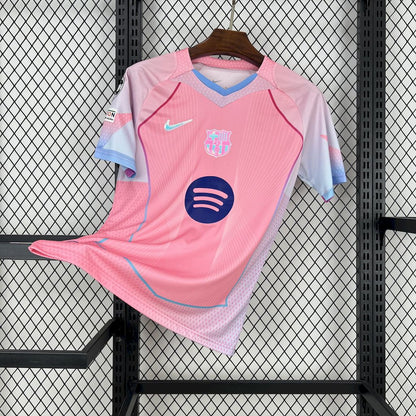 Camiseta FC Barcelona Edición Especial Rosa 2025/26 Versión Fan