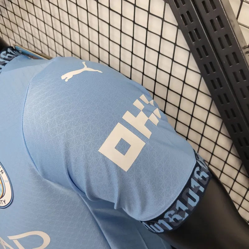 Camiseta Manchester City Local 2024/25 Versión Jugador