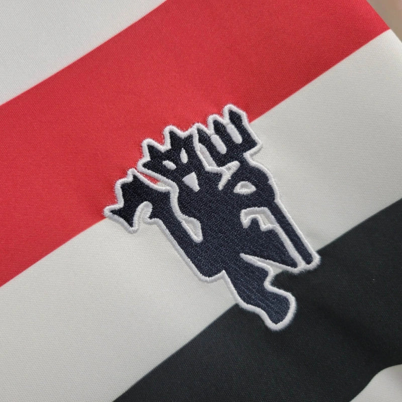 Camiseta Manchester United Tercera Manga Larga 2024/25 Versión Fan
