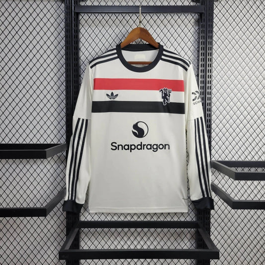 Camiseta Manchester United Tercera Manga Larga 2024/25 Versión Fan