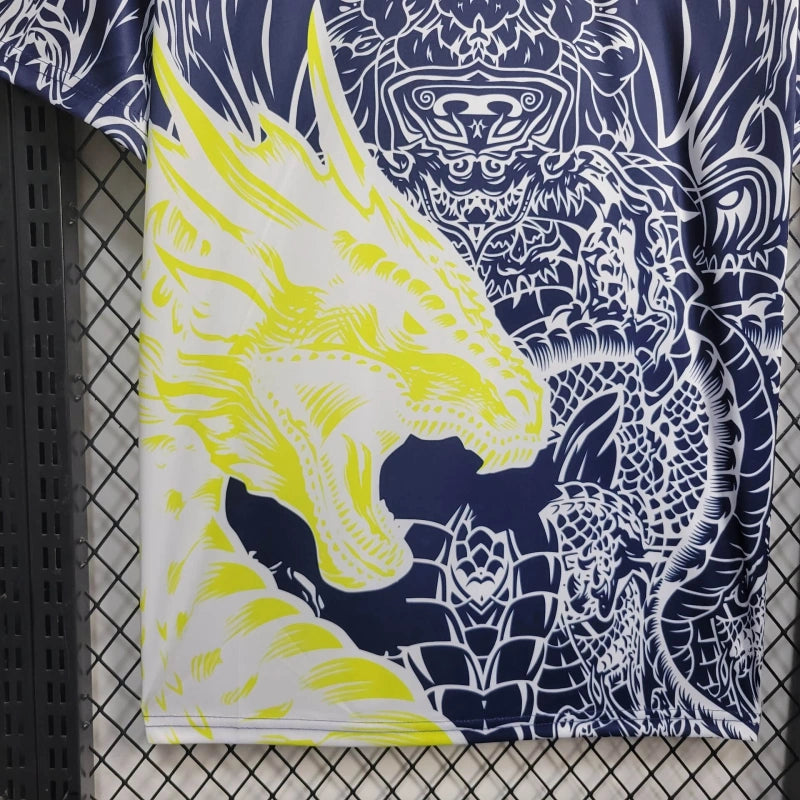 Camiseta Real Madrid Edición Especial "Dragón-Amarillo" 2024/25 Versión Fan