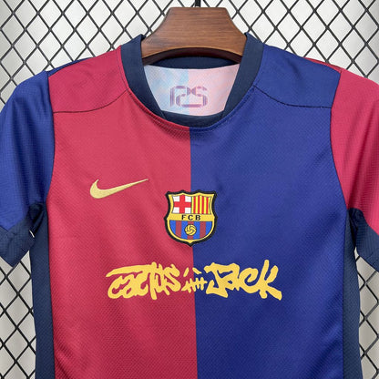 FC Barcelona Kit Niños Local "Travis Scott" 2024/25