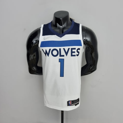 Camiseta Minnesota Timberwolves Camiseta Blanca Clásica