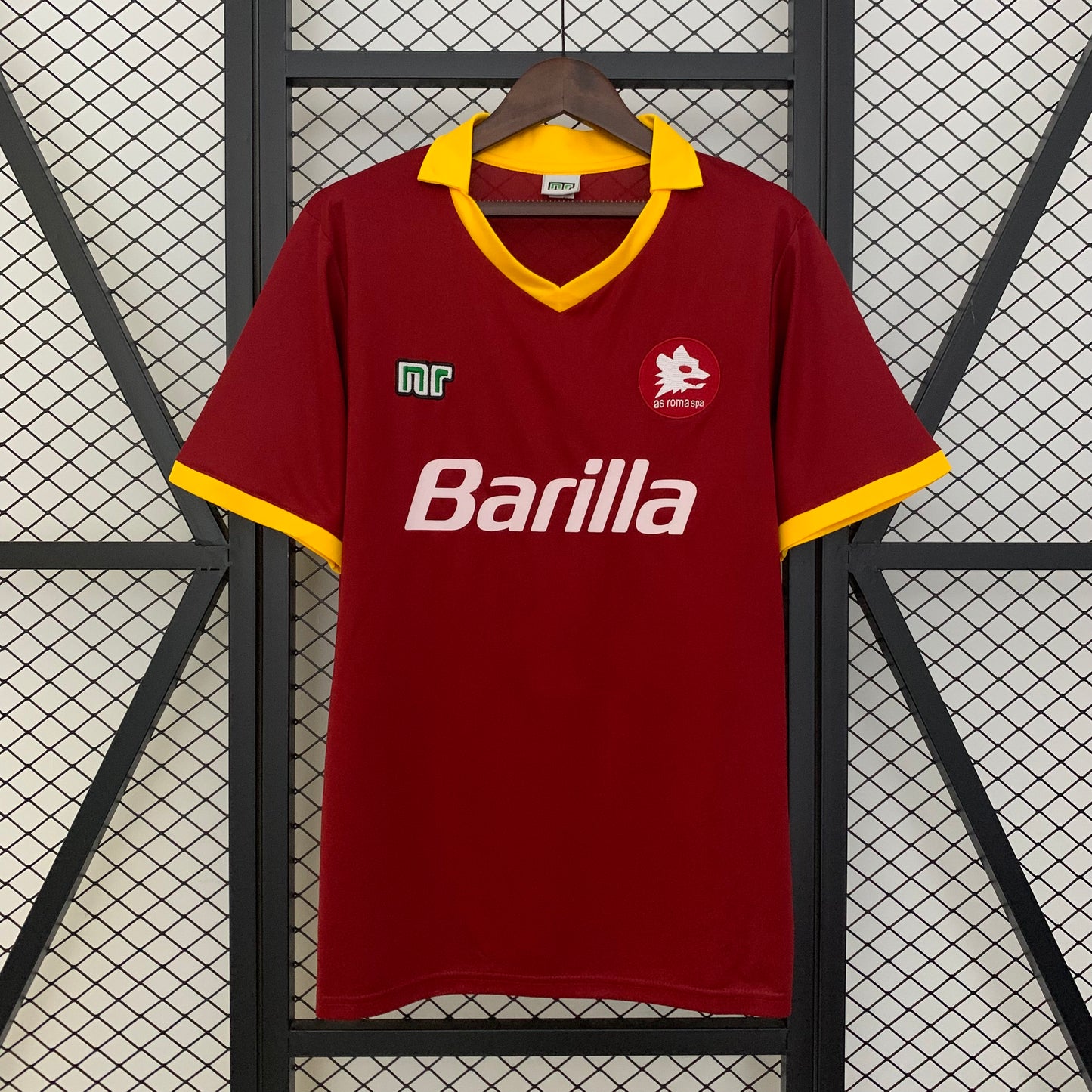 Camiseta AS Roma Local Retro 1989/90 Versión Fan